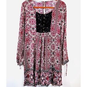 Maurices Long Split Sleeve Dress EUC Knee Length